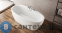 картинка Акриловая ванна BelBagno BB404-1700-800 отдельностоящая, овальная