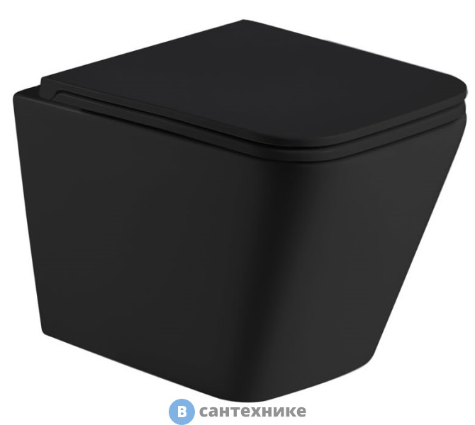 Унитаз с инсталляцией WELTWASSER и кнопкой смыва (MARBERG 507 + GELBACH 043 MT-BL + MAR 507 RD CR)