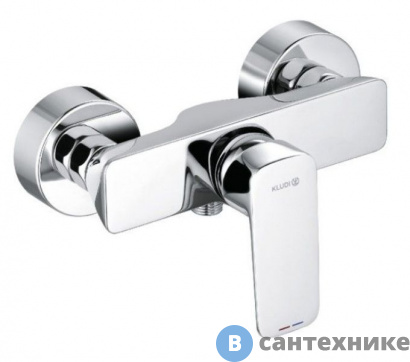 картинка Однорычажный смеситель Kludi PURE&STYLE 408410575 для душа