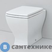 Унитаз Artceram JAZZ приставной слив универсальный 54*36 см c креплением, белый матовый (JZV002 05 00), без сиденья