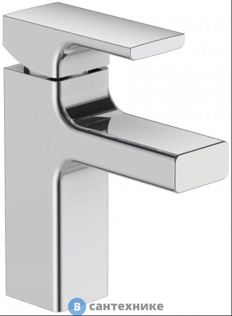 Смеситель Jacob Delafon STRAYT E98339-CP для раковины без донного клапана (хром)