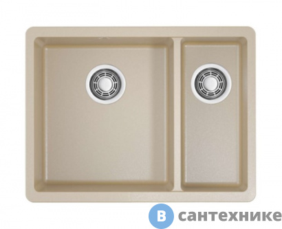 картинка Кухонная мойка OMOIKIRI Kata-55-2-U-SA, бежевый (4993421)