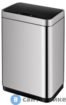 картинка Ведро WELTWASSER WW VEGAS MT 30L сенсорное ведро. матовая сталь