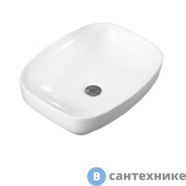 картинка Раковина Art & MAX AM353-B керамическая накладная