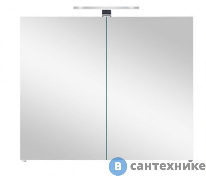 картинка Зеркальный шкаф Orans BC-4023-800 с подсветкой, цвет: MFC061 (800x150x570)