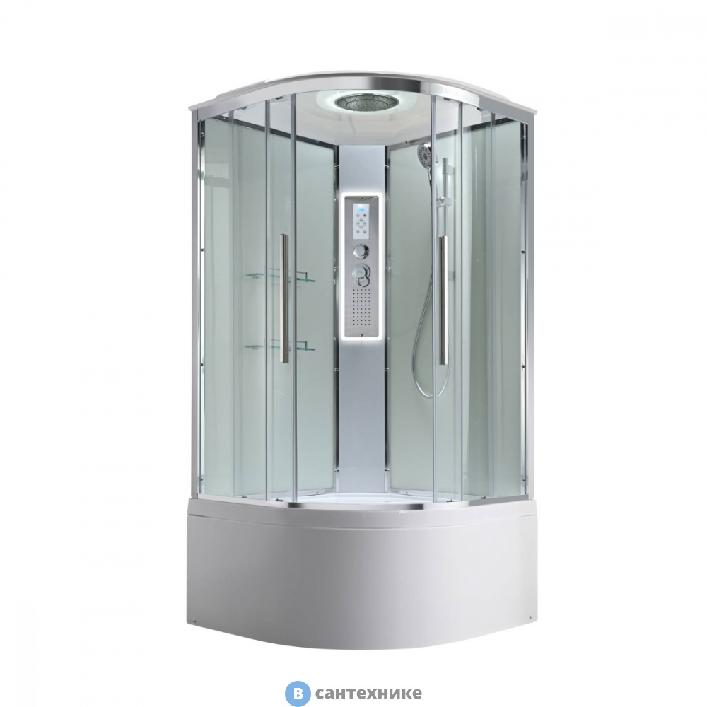 Душевая кабина AvaCan EM5011LEDT прозрачная 