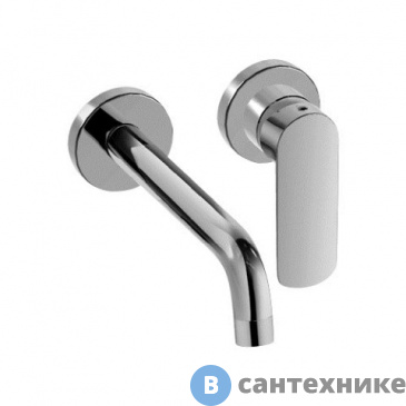 картинка Смеситель Paini 09CR208 Nove для раковины встраиваемый, хром