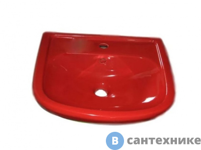 картинка Умывальник Старый Оскол АЛЬФАНА-50 мебельный красный