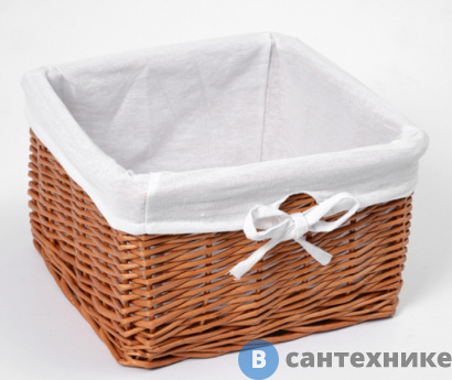 картинка Плетеная корзина WasserKRAFT Dinkel WB-580-M прутья ивы
