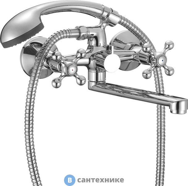 Смеситель Milardo Duplex DUPSB02M02 для ванны