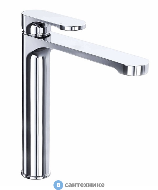 Смеситель AZARIO VIANO AZ-15834551 для раковины высокий, хром