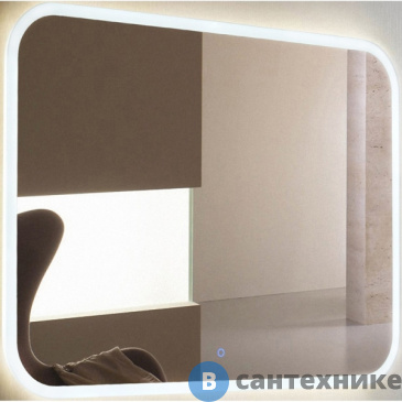 картинка Зеркало Континент Demure Led 900х700 (ЗЛП502)