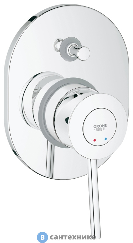 Смеситель Grohe BauClassic 29047000 для душа со встроен. механ.