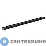 Релинг/полотенцедержатель Bertocci Fly металлический 56 см, чёрный матовый (149 1514 1600)