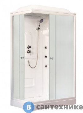 картинка Душевая кабина Royal Bath RB 8120HP2-M R 1200x800x2170 (матовое)
