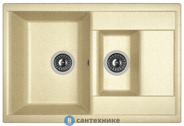 Кухонная мойка Dr. Gans Астра 760 К, дюна СМс (25.065.D0760.402)