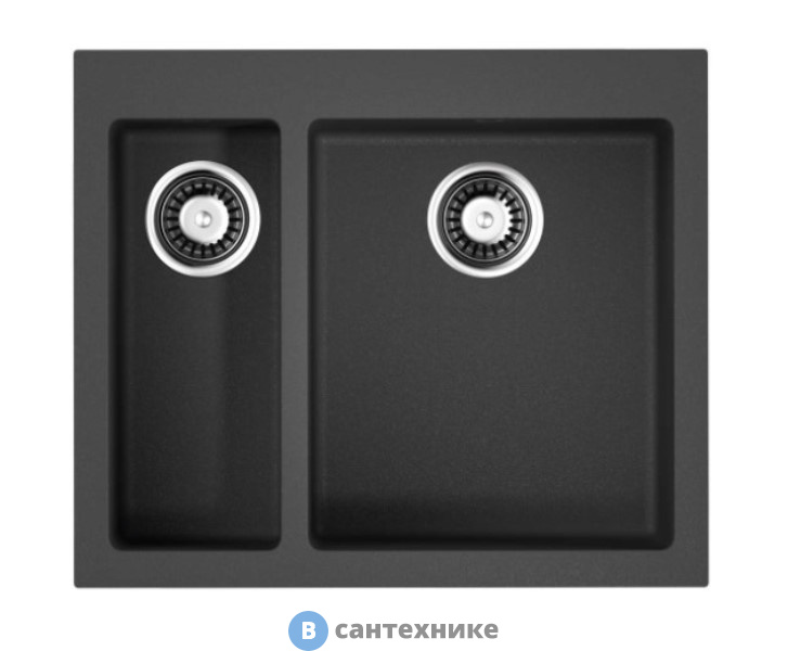 Кухонная мойка OMOIKIRI Bosen 59-2-BL черный (4993149)