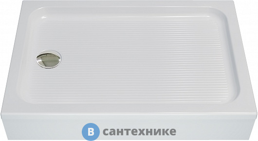 Душевой поддон Niagara NG-100-80Q RUS (100*80*17) прямоугольный