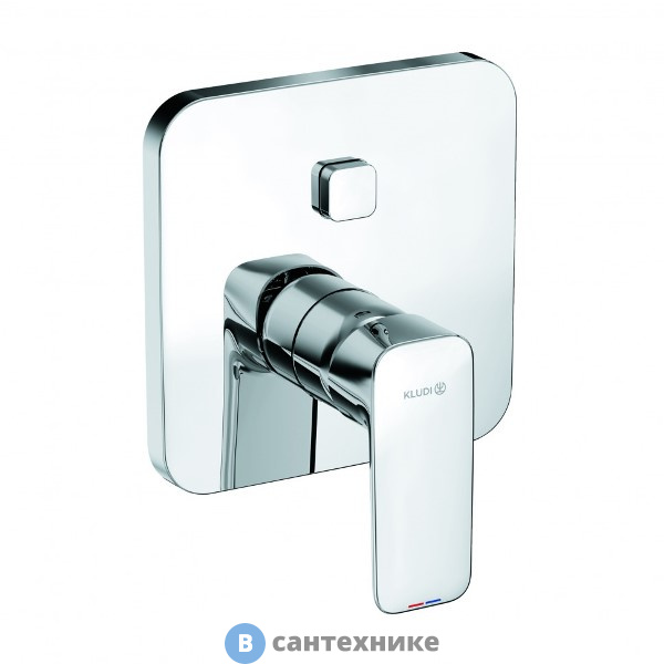 Смеситель Kludi Pure&Style 406590575 для душа, хром, внешняя часть