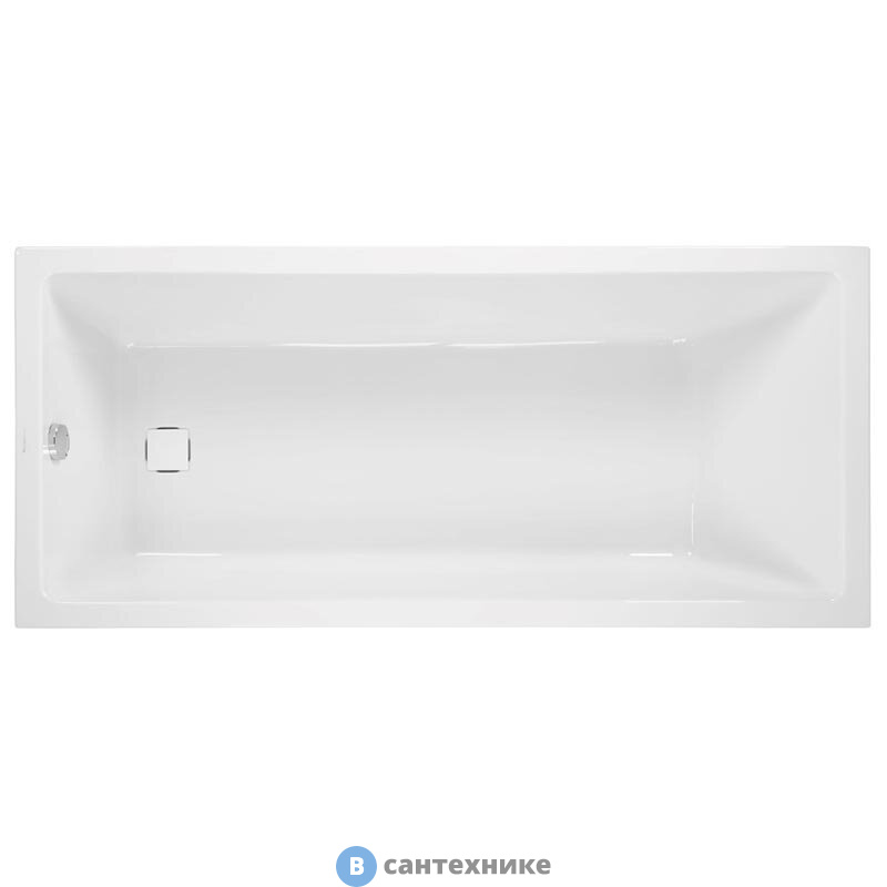 Ванна акриловая VagnerPlast CAVALLO 150*70*45 BIANCO (VPBA157CAV2X-04)