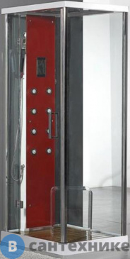 картинка Душевая кабина Liberti 9902 red
