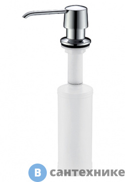 картинка Встраиваемый дозатор для мыла WasserKRAFT K-1099, 320 ml латунь, ABS - пластик