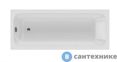 картинка Ванна акриловая AZARIO BELLA 180*80 см прямоугольная (AV.0020180), без каркаса и сифона