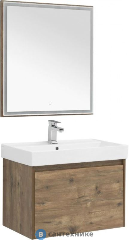 Комплект мебели Aquanet Nova Lite 75 1+1 ящ. цв дуб рустикальный (254217)