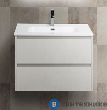картинка Тумба под раковину BelBagno 61 см KRAFT-600-2C-SO-BO подвесная с двумя выкатными ящиками, Bianco Opaco