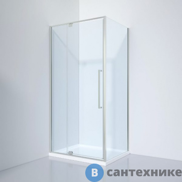 картинка Душевое ограждение Black&White S818 CC (1000х800х1950), без поддона