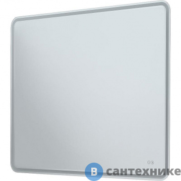 картинка Зеркало Aquanet Ирис 90 с подсветкой LED (326447)