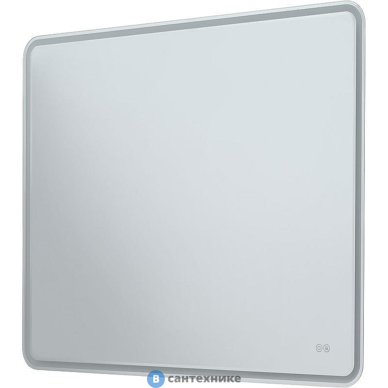 Зеркало Aquanet Ирис 90 с подсветкой LED (326447)
