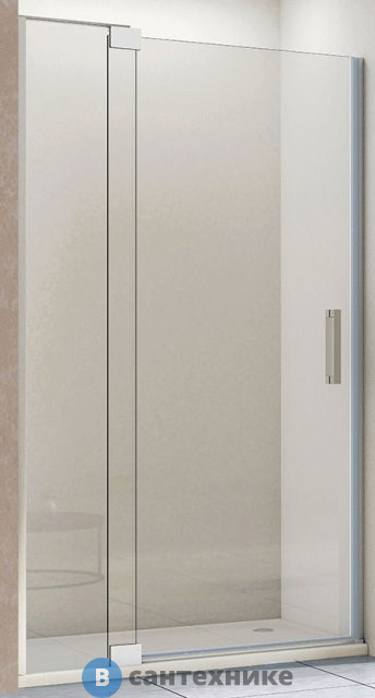 Душевая дверь Vincea Extra VDP-1E8090CL, 800/900, хром, стекло прозрачное