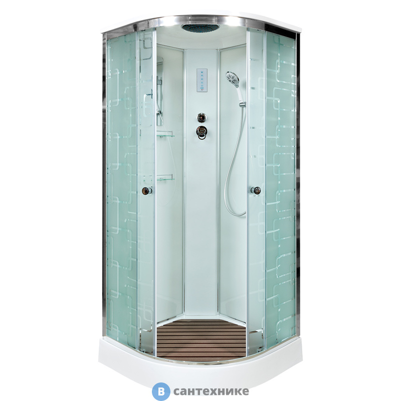 Душевая кабина DTO EM1580 с электрикой