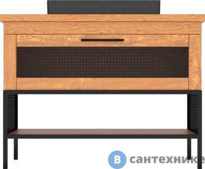 картинка Тумба с раковиной Belinza Trellis 100 грецкий орех (572966)