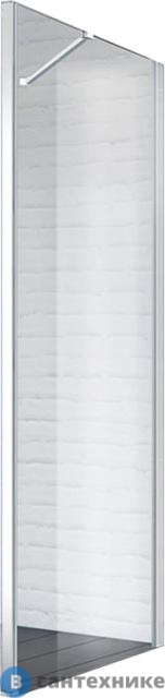 Боковая панель BelBagno MARMI-80-FIX-C-Cr для ограждения