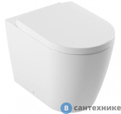 картинка Унитаз приставной SEREL SMART сиденьем-микролифт (SM11+BETA)