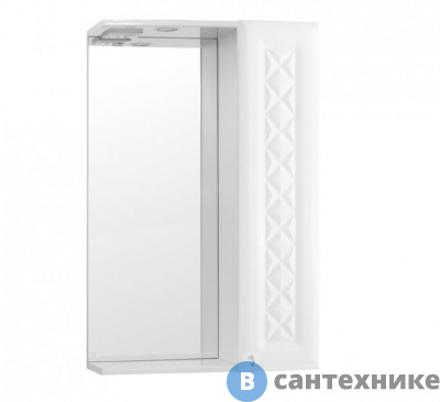 картинка Зеркальный шкаф Style line Канна 500/С люкс (4650134470734)