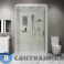 картинка Душевая кабина Niagara Standart ST120/90/15Q (120х90х215) прямоугольник, поддон 15 см, распашная, проф. белый