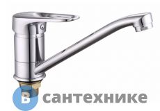 Смеситель Maxonor MN4904 для кухни с гайкой хром