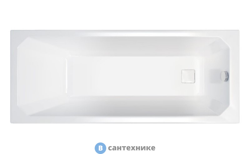 Акриловая ванна Тритон Прага 180 (V85), без каркаса и сифона