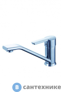 картинка Смеситель Diadonna D80449107 для кухни с длинным изливом