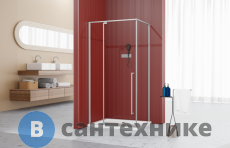 Душевое ограждение ESBANO ESA-108PS-C хром