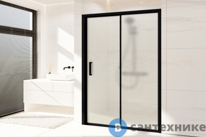 картинка Душевая дверь Royal Bath ACCORD RB HS-C-BL 150x200 (матовое) (RB150HS-C-BL)