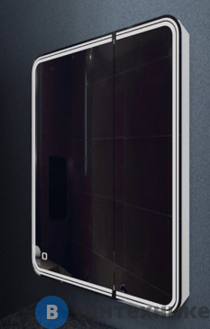 картинка Зеркало-шкаф Art & MAX VERONA AM-Ver-700-800-2D-L-DS-F с подсветкой, левый