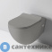 картинка Унитаз подвесной Artceram FILE 2.0 безободковый 36х52 см, с креплениями, grigio oliva (FLV004 15 00), без сиденья