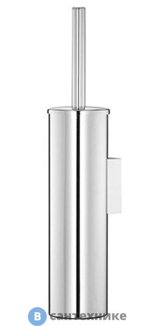 Щетка для унитаза WasserKRAFT K-1087 подвесная металл, хромоникелевое покрытие