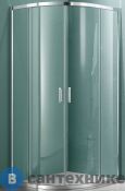 Душевой уголок Aquatek Ария AQNAA2142-90 900x900x2000, двери раздвижные, профиль хром, стекло прозрачное, без поддона