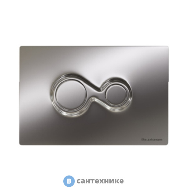 Смывная клавиша ArtCeram MONET 701.000.71 хром глянцевый