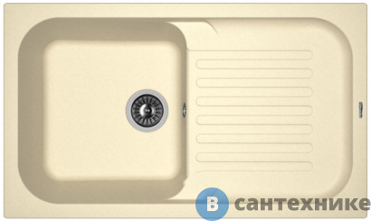 картинка Кухонная мойка FLORENTINA Арона 860, шампань FS (20.225.D0860.202)